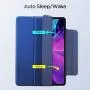ESR Rebound Magnetic Smart Case for iPad Pro 12.9'' 2020/2018, Convenient Magnetic Attachment [Supports Pencil Pairing & Charging] Smart Case Cover Auto Sleep/Wake Trifold Stand Case - Navy Blue