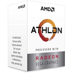 AMD Athlon 3000G 2-Core, 4-Thread Unlocked Desktop Processor with Radeon Graphics