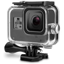 Kupton Waterproof Housing Case Compatible with GoPro Hero 8 Black, 60M/ 196FT Underwater Protective Diving Case Shell with Quick Release Mount Accessories Compatible with Go Pro Hero8 Action Camera