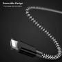 CredDeal MFi Certified iPhone Charger, Lightning Cable Pack of 5- [3/3/6/6/10FT] Nylon Braided Fast Charging Data Sync USB Cord Wire Compatible iPhone 12/11/Pro/Xs Max/X/8/7/Plus/6S/6/SE/5S