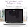 NETGEAR 8 Port PoE Gigabit Ethernet Plus Switch (GS308EPP) - with 8 x PoE+ @ 123W, Desktop/Wall Mount