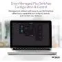 NETGEAR 8 Port PoE Gigabit Ethernet Plus Switch (GS308EPP) - with 8 x PoE+ @ 123W, Desktop/Wall Mount