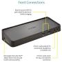 Kensington SD3600 Universal USB 3.0 Docking Station (K33991WW), Black