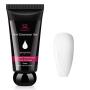 Makartt Nail Extension Gel White Builder Gel Nail Gel Trendy Nail Art Design Nail Extension Gel Salon Nail Easy DIY at Home 50ML P-21