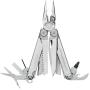LEATHERMAN, Wave Plus Multitool with Premium Replaceable Wire Cutters, Spring-Action Scissors and Nylon Sheath, Built in the USA, Stainless Steel