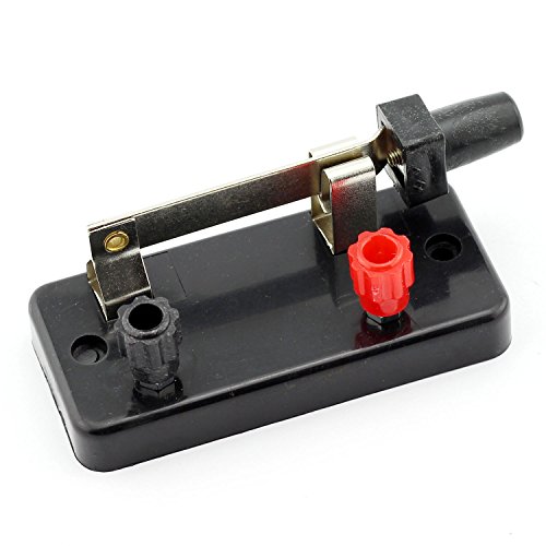 TOTOT 3PCS Educational Single Pole Knife Switch Physics Laboratory Equipment Single Pole Single Throw (SPST) Switch