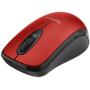 Amazon Basics Wireless Computer Mouse with USB Nano Receiver - Red