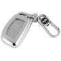 Hyundai Key Fob Cover, Soft TPU Key Fob Case Full Protector Fit Hyundai 2018 2019 2020 2021 Sonata Elantra Tucson Venue Ioniq I40 IX35 I45 3/4 Buttons Keyless Entry Remote Control - Silver