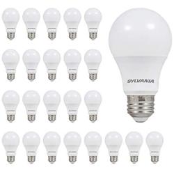 LEDVANCE 74765 A19 Efficient 8.5W Soft White 2700K 60W Equivalent A29 LED Light Bulb (24 Pack), 10 yr, 24 Count
