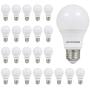 LEDVANCE 74765 A19 Efficient 8.5W Soft White 2700K 60W Equivalent A29 LED Light Bulb (24 Pack), 10 yr, 24 Count
