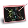 16 Inch USB Charging LCD Writing Tablet for Kids Doodle Board Erasable Reusable Electronic Drawing Pads Led Drawing Board Light Drawing-Fun and Developing Toy (Pink)