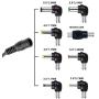 Universal AC Adapter, ZOZO 12W 3V 4.5V 5V 6V 7.5V 9V 12V Regulated Multi Voltage Switching Replacement Power Supply for Household Electronics Routers Speakers CCTV Cameras Smart Phone USB