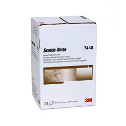 Scotch-Brite 65055 Heavy Duty Hand Pad 7440, 6'' x 9'', 6'' Width