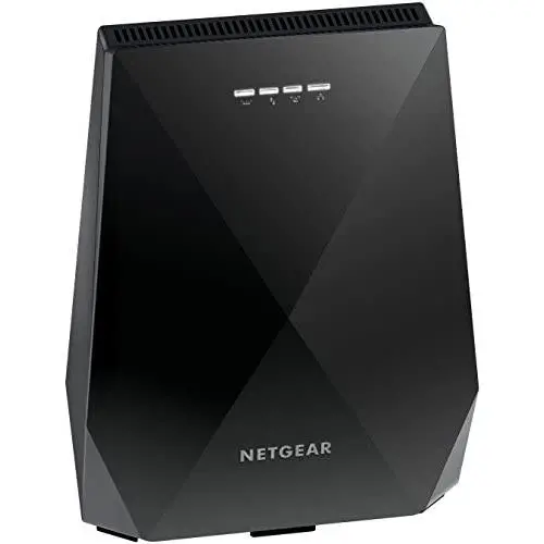 NETGEAR WiFi Mesh Range Extender EX7700 - Coverage up to 2300 sq.ft. and 45 devices with AC2200 Tri-Band Wireless Signal Booster & Repeater (up to 2200Mbps speed), plus Mesh Smart Roaming NETGEAR WiFi Mesh Range Extender EX7700 - Coverage up to 2300 sq.ft. and 45 devices with AC2200 Tri-Band Wireless Signal Booster & Repeater (up to 2200Mbps speed), plus Mesh Smart Roaming