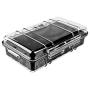 Pelican 1060 Micro Case - for iPhone, GoPro, Camera, and More (Black/Clear)