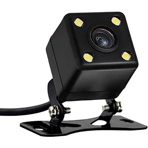 HD Car Rear Camera Car Backup Camera with Super Night Vision IP67 Waterproof Seismic Rearview Camera Wide Angle View for Car RV Caravan Trailer Tow Truck of Rear View Camera Fit (Eight Lights)