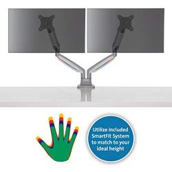 Kensington K55471WW Monitor Arm One Touch Height Adjustable , grey