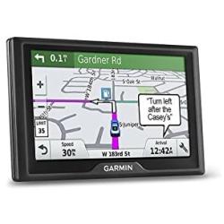 Garmin Drive 51 USA LM GPS Navigator System with Lifetime Maps, Spoken Turn-By-Turn Directions, Direct Access, Driver Alerts, TripAdvisor and Foursquare Data (Renewed)