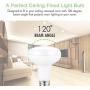 LED Bulb R30 or BR30 , 12W (100W Equivalent), 1200 Lumens, Upgrade for 100W Bulb, 3000K Soft White Color, for Recessed Can Use, Wide Flood Light, Dimmable, (Pack of 4)