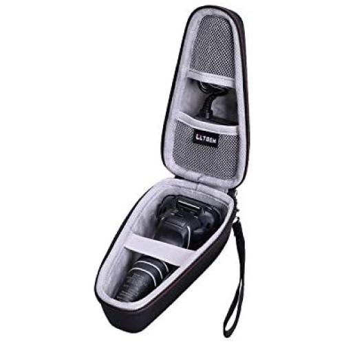 LTGEM Hard Case for Panasonic Arc5 Electric Razor, Mens 5-Blade Cordless Shaver, ES-LV65-S