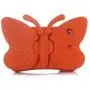 iPad case for Kids, Feitenn 3D Cartoon Butterfly Non-Toxic EVA Light Weight Kid Proof Shockproof case with Kickstand for ipad 5/ ipad 6 /ipad pro 9.7/ New iPad 2017 case (Orange)