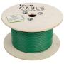 trueCABLE Cat6 Plenum (CMP), 500ft, Green, 23AWG 4 Pair Solid Bare Copper, 550MHz, ETL Listed, Unshielded Twisted Pair (UTP), Bulk Ethernet Cable