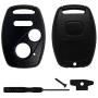 3 Button Replacement Key Fob Case Keyless Entry Fits Honda Accord/Civic/CR-V/Fit/Odyssey/Pilot/Ridgeline/CR-Z Remote Control Key Shell Casing