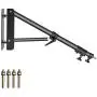 Neewer Wall Mounting Triangle Boom Arm for Photography Strobe Light, Monolight, Softbox, Umbrella, Reflector and Ring Light, Support 180 Degree Rotation, Max Length 4 Feet/125cm (Black) Neewer Wall Mounting Triangle Boom Arm for Photography Strobe Light, Monolight, Softbox, Umbrella, Reflector and Ring Light, Support 180 Degree Rotation, Max Length 4 Feet/125cm (Black)