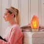 iHome Zenergy Salt Rock Lamp Meditative Light and Sound Therapy Genuine Himalayan Salt Lamp Speaker, Anti Anxiety, Stress Relief, Calming, Soothing, Sleep Easy, Lamp Night Light