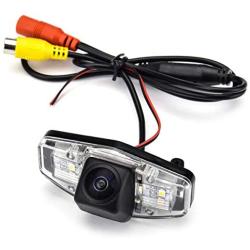 aSATAH Fisheye Lens Car Rear View Camera for Honda Accord / Inspire / Spirior / Honda Civic VII VIII / Honda City 4D & Waterproof and Shockproof Reversing Backup Camera (Fisheye Lens)