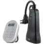 myTouchSmart Wireless Programmable Outdoor / Indoor Digital Timer with Remote, Plug-in, 2 Outlets Grounded, 2 Custom On/Off Times, 24 Hour Countdown, 3 Daily Preset Options, Backlit Display, 35167