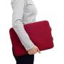 ONE LIFE 10-11.6 Inch Waterproof Laptop Sleeve Case Compatible with MacBook 12 Inch A1534, 10-11.6 Inch Laptop HP Dell Acer Lenovo Sony (10-11.6 Inch, Red)