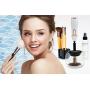 Makeup Brush Cleaner, Electronic Spinner Washer Dryer Kit with Liquid Cleansing Solution, Bowl - Quickly Spin, Wash Sanitize Cosmetic Brushes - Machine Spinning for Cleaning Professional Make Up Tools