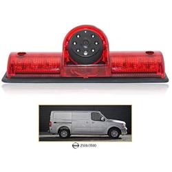Waterproof Night Vision T3rd Brake Light Reversing Camera for Nissan NV 1500 2500 3500 NV Cargo Van(2012-2019) Transporter