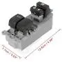 X AUTOHAUX 84820-0D100 Car Power Door Window Switch Front Driver Left Side Replacement for Toyota Yaris 2005-2011