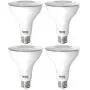 Sunco Lighting 4 Pack PAR30 LED Bulb, Dusk-to-Dawn Photocell Sensor, 11W=75W, 2700K Soft White, 850 LM, Waterproof, Auto On/Off Outdoor Security Spotlight - UL