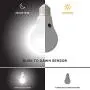 Amazon Basics 60 Watt Equivalent, Dusk to Dawn Sensor, Non-Dimmable, A19 LED Light Bulb - Soft White, 2-Pack