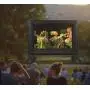 Outdoor Projector Screen – 14 ft Inflatable Family TV – Portable Giant Projector – Lightweight Garden Screen – Premium Outdoor Tent for Parties – Dual Projection – Build-in Air Blower