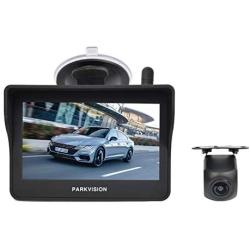 PARKVISION Digital Wireless Backup Camera Kit with Super Stable Signal,4.3HD Monitor,IP68 Waterproof 150°Wide Viewing Angle with Parking Lines,Universal for Car for Truck,Van,Camping Car,SUV,Pickup