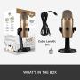 Blue Yeti Nano Premium USB Mic for Recording and Streaming - Cubano Gold