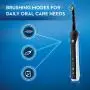 Oral-B 3000 Smartseries Electric Toothbrush with Bluetooth Connectivity, Black Edition, Powered by Braun