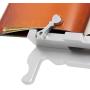 Throne BookChair Book Stand iPad Tablet eReader Holder Reading Rest Book Lover Gift – Silver