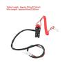 Outboard Engine Motor Kill Stop Switch, 7/8'' Motorcycle Boat Outboard Engine Stop Switch W/Tether Lanyard Cord