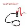 Engine Kill Control Switch Keys 22mm 7/8 Inch Diameter Motorcycle Outboard Lawn Mowers Emergency Engine Kill Stop Switch W/Tether Lanyard Cord 12V DC Universal for Yamaha Honda Dirt Bike ATV Boat