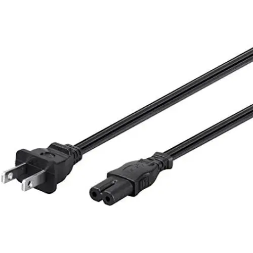 Monoprice AC Power Cord Cable - 3 Feet Without Polarized | 18AWG, 10A (NEMA 1-15P to IEC-320-C7) Black Monoprice AC Power Cord Cable - 3 Feet Without Polarized | 18AWG, 10A (NEMA 1-15P to IEC-320-C7) Black