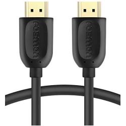 Fosmon 4K HDMI Cable 25 FT, Gold-Plated Ultra High Speed [10.2Gbps UHD 2160p@30Hz 3D HD 1080p] Supports Fire TV, Apple TV, Ethernet, Audio Return, Xbox Playstation PS3 PS4 PC