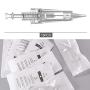 Charme Princesse Permanent Makeup Wireless Tattoo Machine Kit With 15pcs Needles Microblading Supply for Eyebrow Lip Eyeliner EK403-4-US