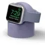 elago W2 Charger Stand Compatible with Apple Watch Series 6/SE/5/4/3/2/1 (44mm, 42mm, 40mm, 38mm), Durable Silicone, Compatible with Nightstand Mode (Lavender Grey) elago W2 Charger Stand Compatible with Apple Watch Series 6/SE/5/4/3/2/1 (44mm, 42mm, 40mm, 38mm), Durable Silicone, Compatible with Nightstand Mode (Lavender Grey)