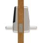 Ultraloq UL3 Fingerprint and Touchscreen Keyless Smart Lever Door Lock (Satin Nickel) | 3-in-1 Keyless Entry | Secure Finger ID | Anti-peep Code | Premium Construction Material | Match Home Aesthetics