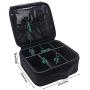 Travel Makeup Case,MI ÉTOILE-Professional Cosmetic Makeup Bag Organizer,Accessories Case,Tools case,Toiletry Jewellery Digital Accessories Storage Bag Beauty Makeup Bag Black
